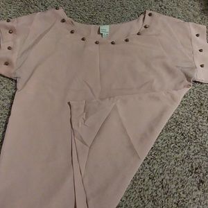 Pastel pink top